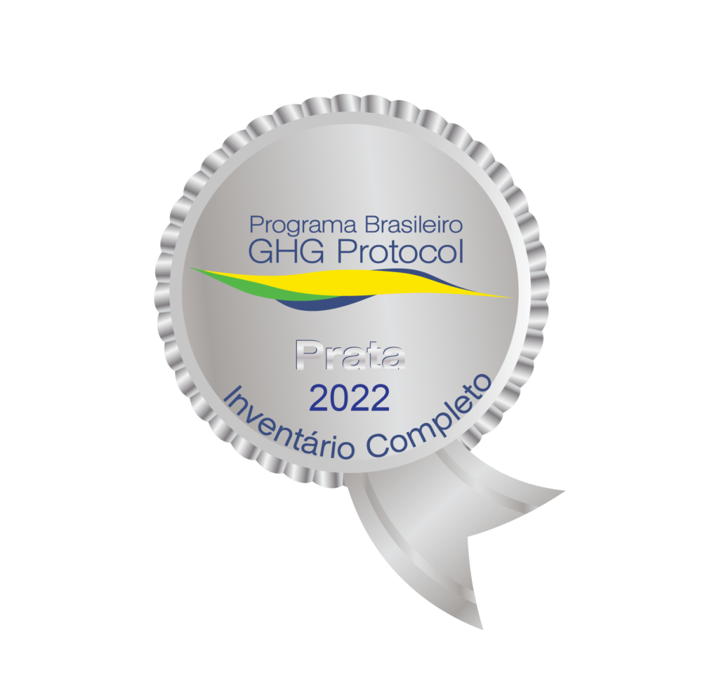 Em 2023, a MDC recebeu o Selo Prata do Programa Brasileiro do GHG Protocol, que certifica nossos Inventários de Emissões completos, refletindo nosso compromisso com a transparência e a responsabilidade ambiental.